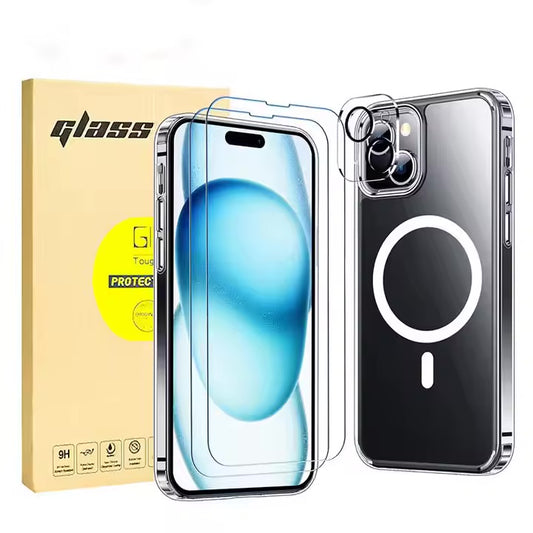 2 Pack Phone Screen Protector for iPhone and Samsung